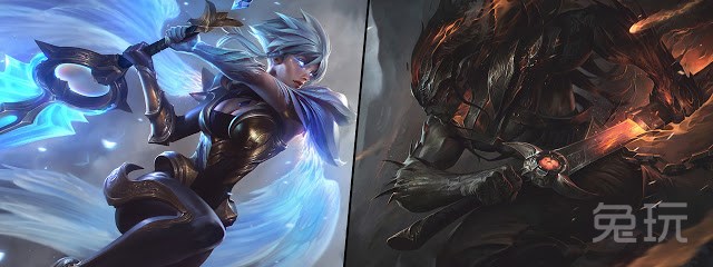 最强王者将有专属回城亚索锐雯皮肤原画曝光_兔玩网英雄联盟LOL专区